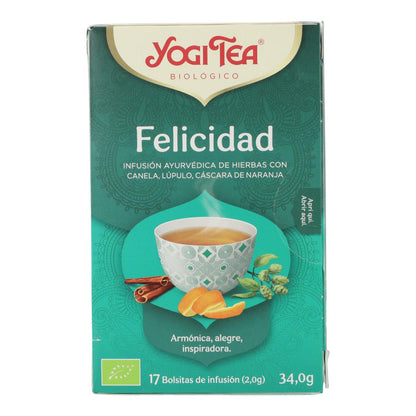 Yogi Tea Organic Happiness 17 tea bags