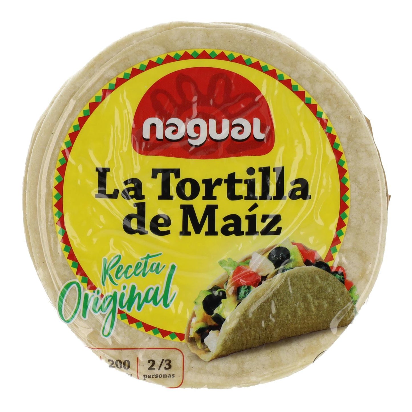 Tortillas de maïs sans gluten Nagual 8x20 g