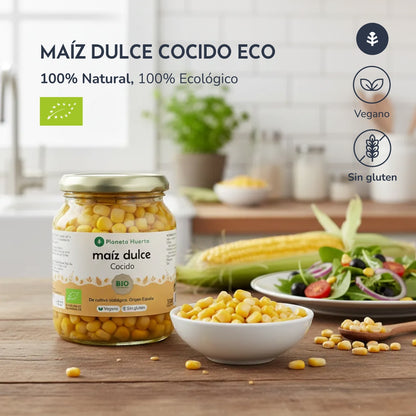 sockermajs ECO Planeta Huerto 340 g