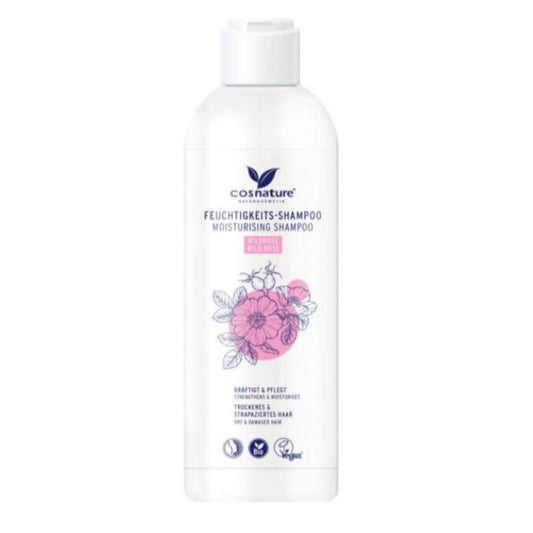 Biologische hydraterende rozen shampoo Cosnature 250 ml