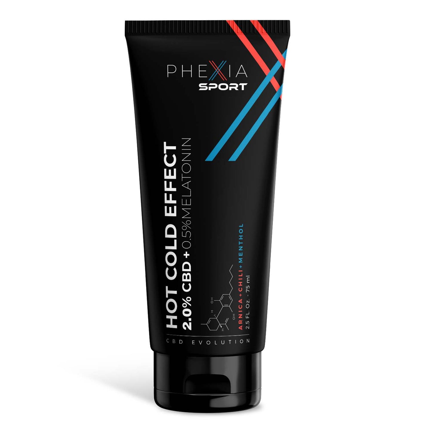 CBD och melatonin med kyl- och värmeeffekt Mayday, Phexia, 75 ml