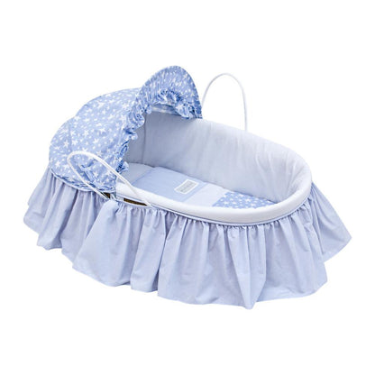 Łóżeczko dziecięce z budką BE w różnych kolorach Beżowy