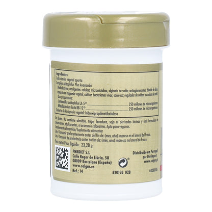 Pack 2x Acidophilus plus avancé Solgar 60 gélules végétales