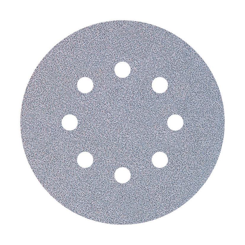 5 disques abrasifs adhésifs pour ponceuses excentriques Ø 125 mm Wolfcraft Grain 40