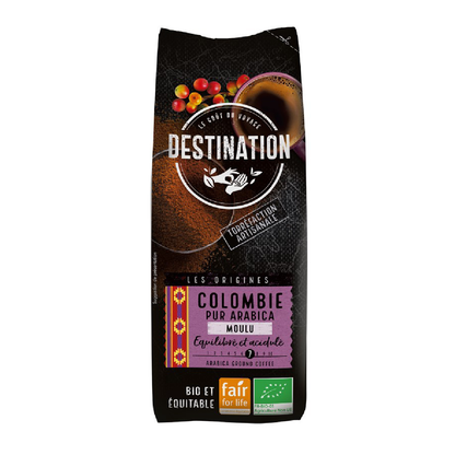 Café moulu Colombie Kachalus BIO Destination 250 g