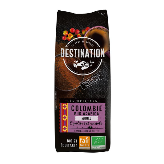 Caffè macinato Colombia Kachalus BIO Destination 250 g