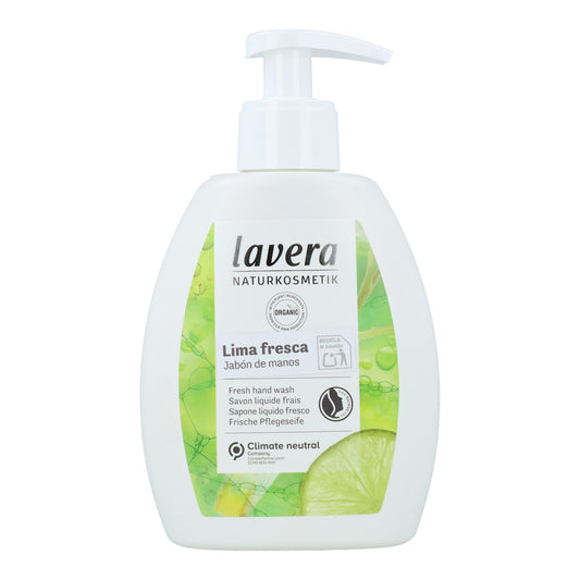 Recharge savon pour les mains citron vert frais Lavera  250 ml