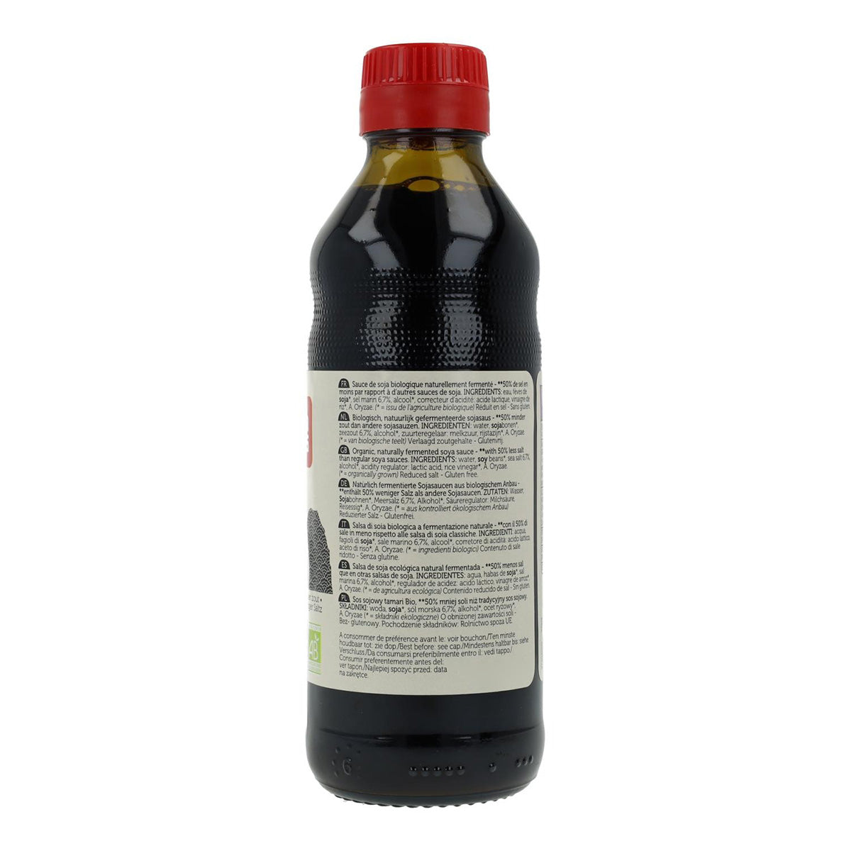 Tamari-sojasaus 50% minder zout ECO Lima 500 ml