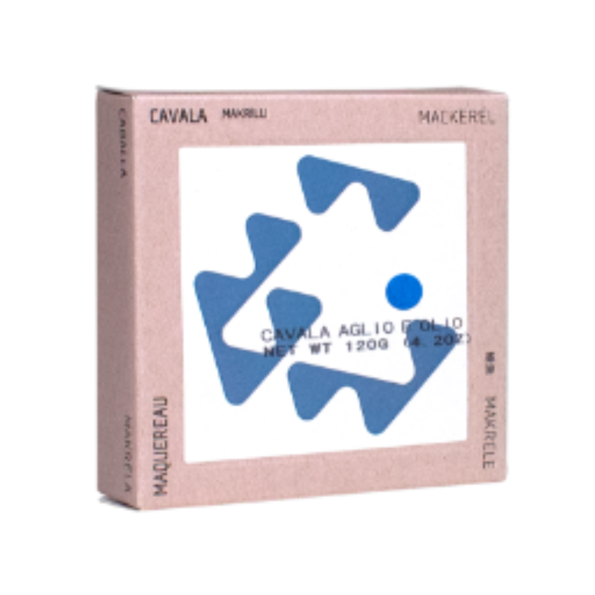 Filet de maquereau à l'ail et à l'huile ABC+ 120 g 