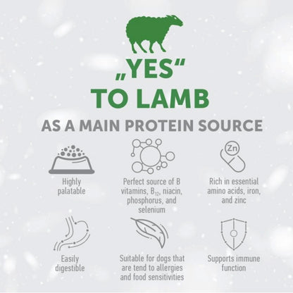 Nature's Protection White Dog Getreidefreies Futter Lamm für kleine Rassen 1,5 kg