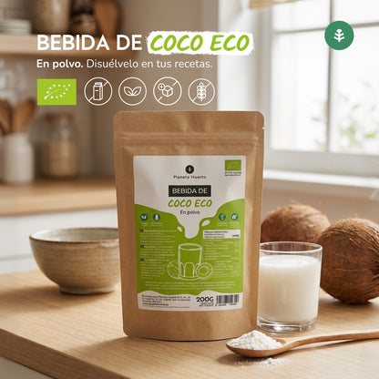 Poudre de boisson à la noix de coco ECO Planeta Huerto 200 g