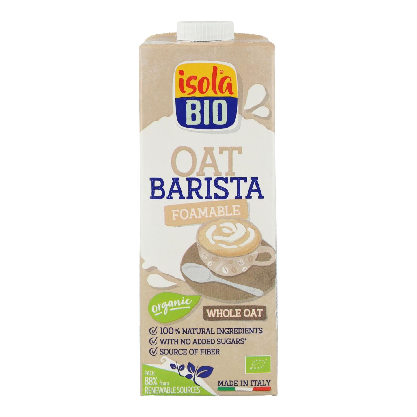 Zestaw 6 szt. Napój owsiany Barista BIO Isola Bio, 1 l