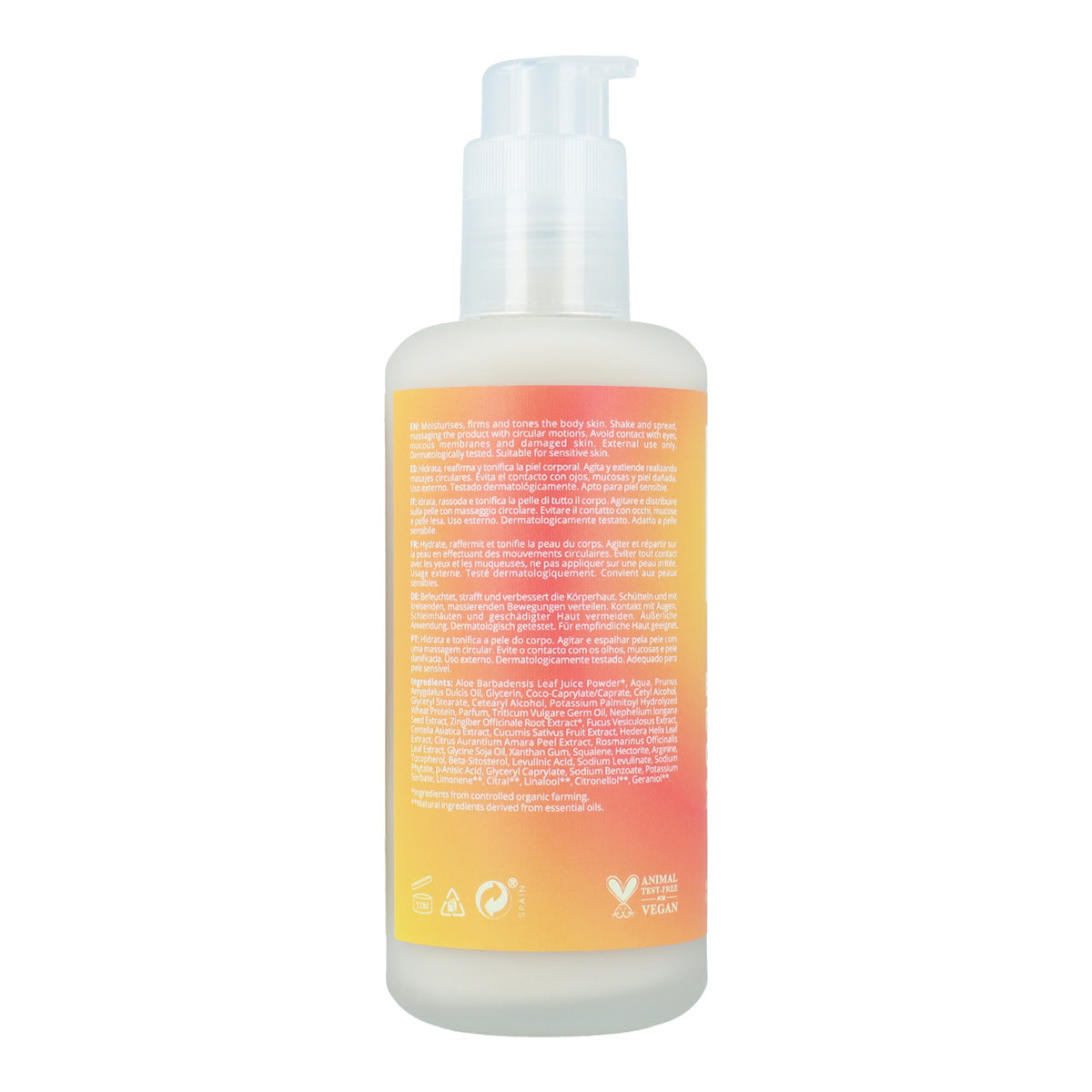 Crème raffermissante Body Flame Freshly 200 ml