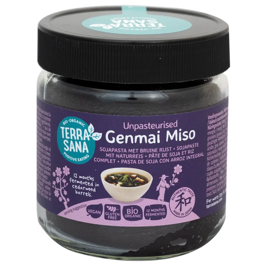 Miso bio Genmai non pasteurisé Terrasana, 350 g
