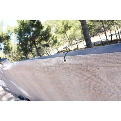 Balcony Mesh 0.9x5 m Grey - Faura