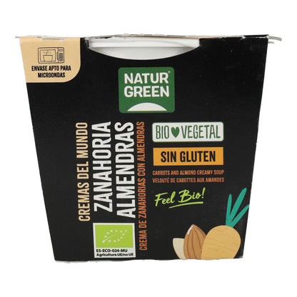 Crème de carottes Naturgreen aux amandes, 310 g