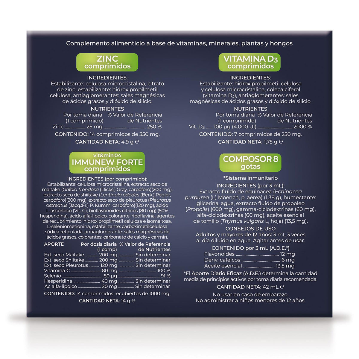 Zestaw do pielęgnacji układu odpornościowego, Soria Natural