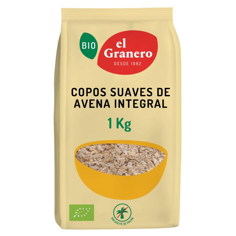 Fiocchi d'avena integrali biologici El Granero 3 kg