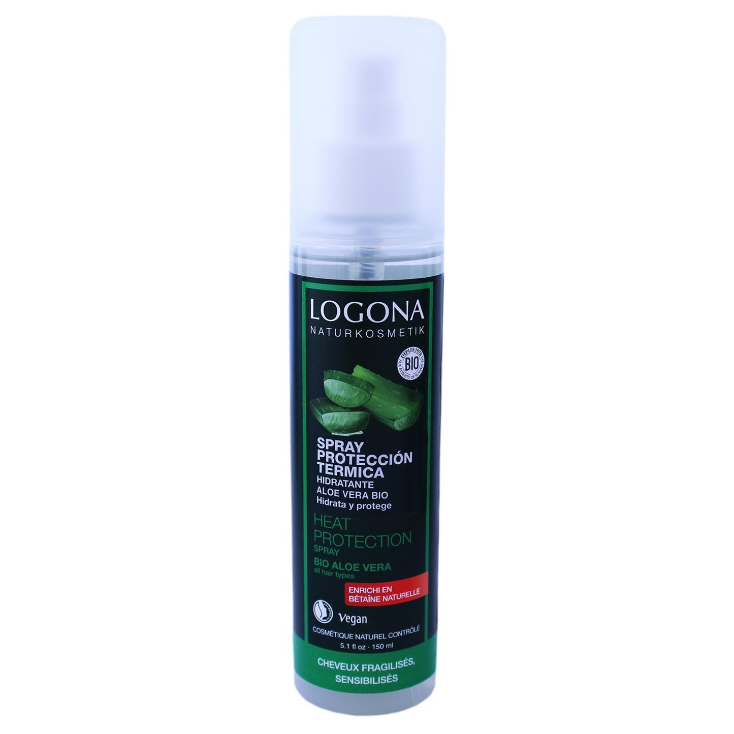 Hydraterende spray met thermische bescherming Logona, 75 ml