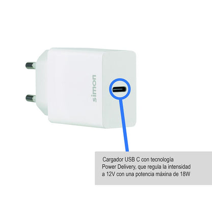 Schnellladegerät USB C 20,0 W max. Simon