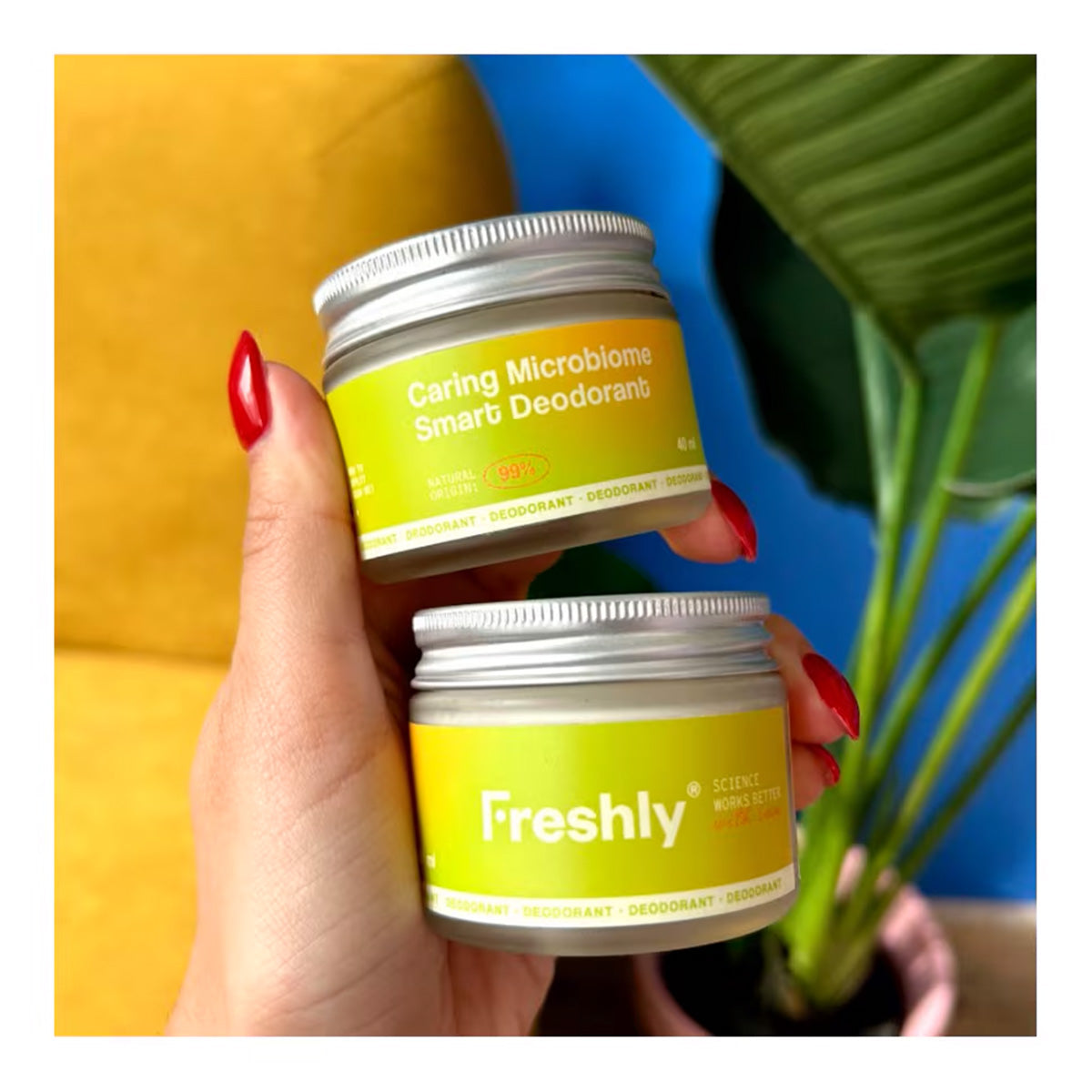 2-pack Caring Smart Freshly deodorant 40 ml