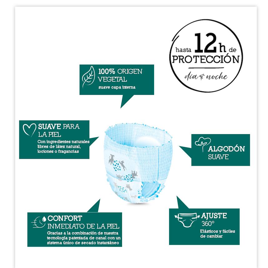 SPECJALNA PROMOCJA Pieluchy Moltex Pure & Nature T5 (9-14 kg), 40 szt.