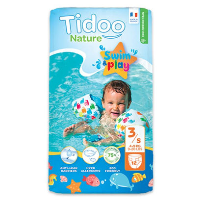 Swimmers Couches de bain T3 (4-9 kg) Tidoo 12 unités