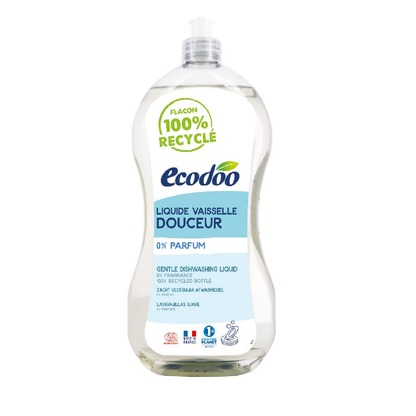 Liquide vaisselle hypoallergénique 0 % Ecodoo 1 L