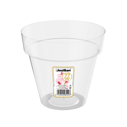 Tes Transparent Orchid Pot ⌀18