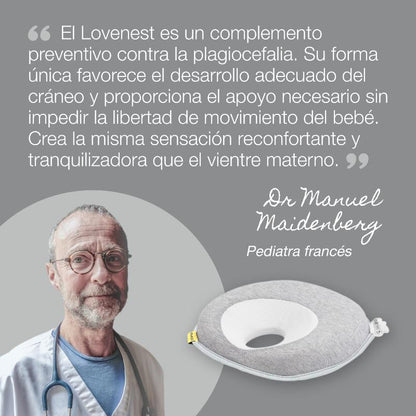 Lovenest Head Protector (+) Babymoov Smokey