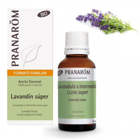 Lavandin Super Essential Oil 30 ml Pranarom