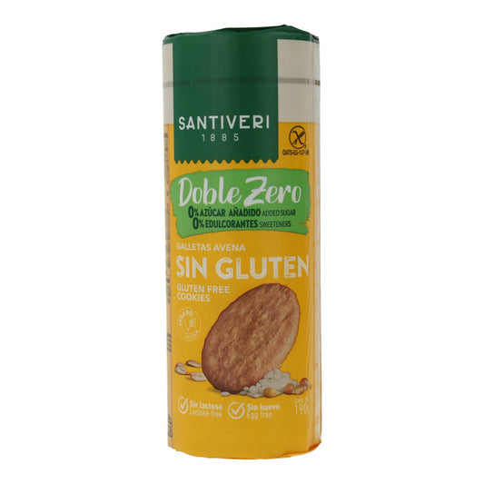 Glutenfreie Kekse Doble Zero Santiveri 190 g