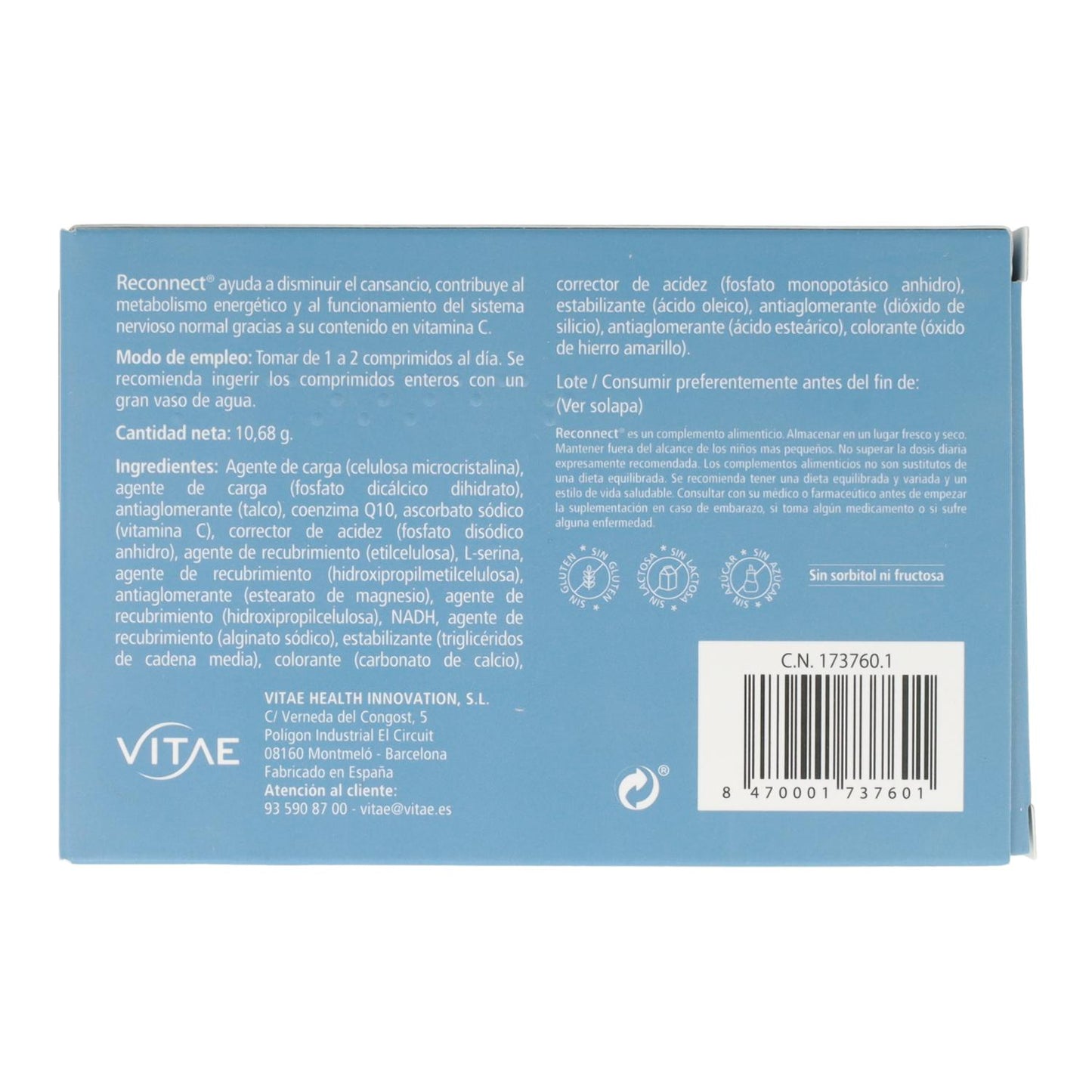 Reconnect Vitae 15 Compr