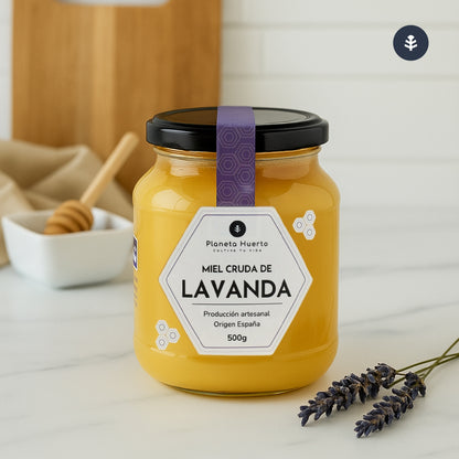 Pack 6x Miel Cruda de Lavanda Planeta Huerto 500 g