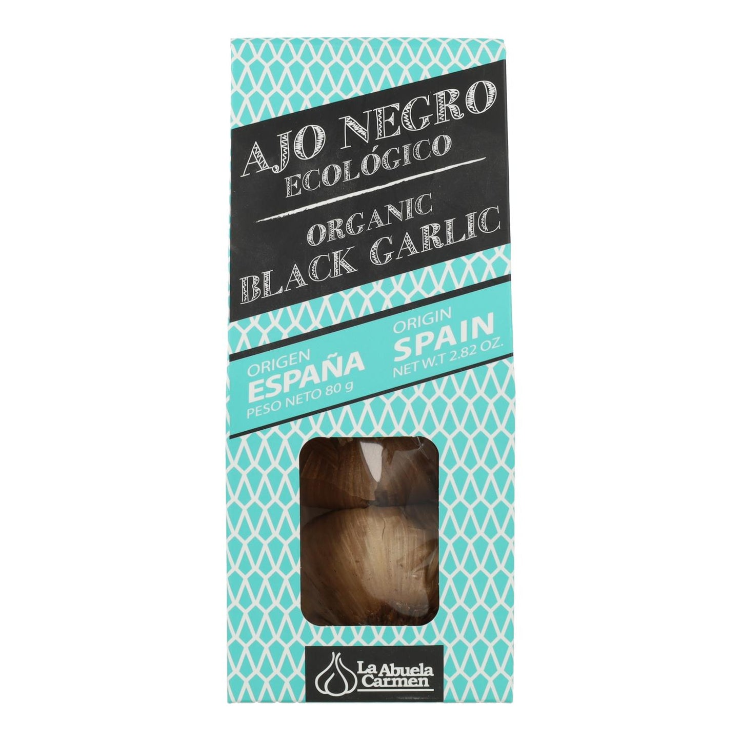Ökologischer schwarzer Knoblauch aus Córdoba (2 Knollen)