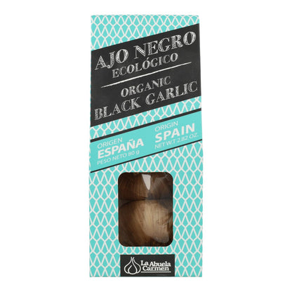 Ökologischer schwarzer Knoblauch aus Córdoba (2 Knollen)