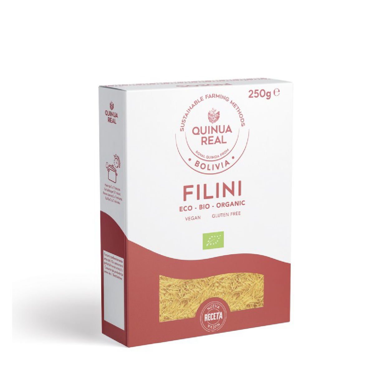 Glutenfreie Bio-Quinoa- und Reisnudeln Quinua Real 250 g