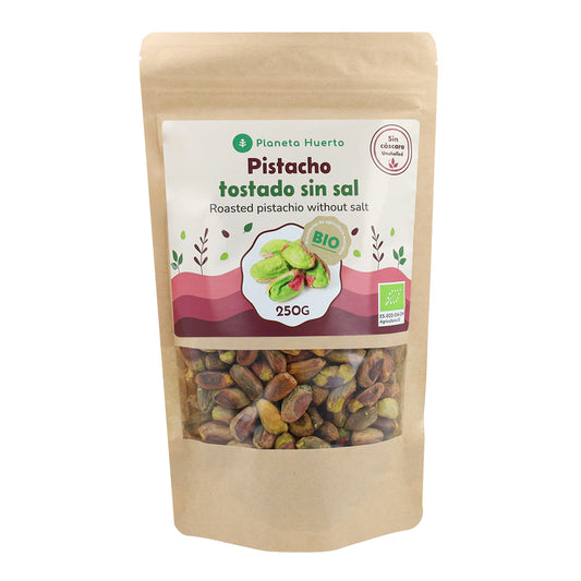 Amandes de pistaches grillées, non salées Eco Planeta Huerto 250 g
