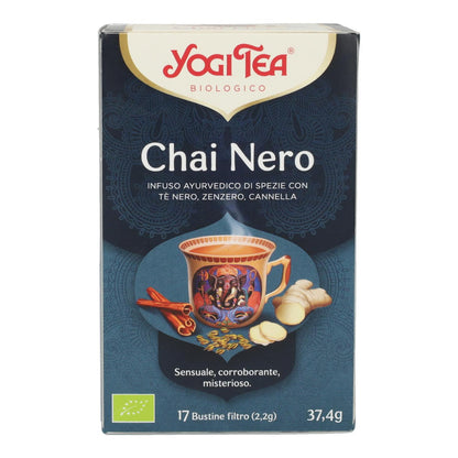 Thé noir bio Yogi Tea, 17 sachets