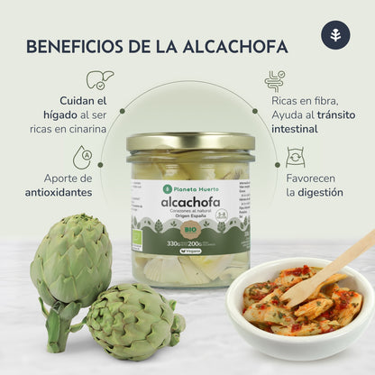 Coeurs d'Artichauts Bio Planeta Huerto 330g