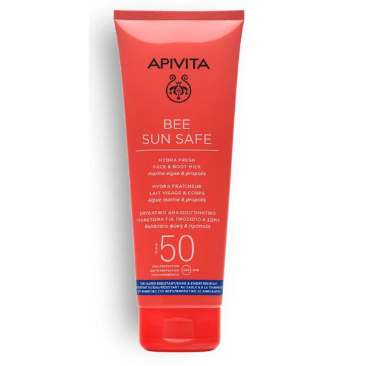 Mleczko do opalania Hydra Fresh SPF50 Apivita 100 ml