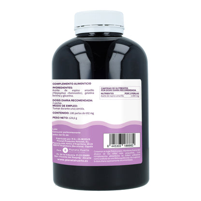 Förpackning 3xOmega 7 Havtorn Planet Orchard 180 pärlor