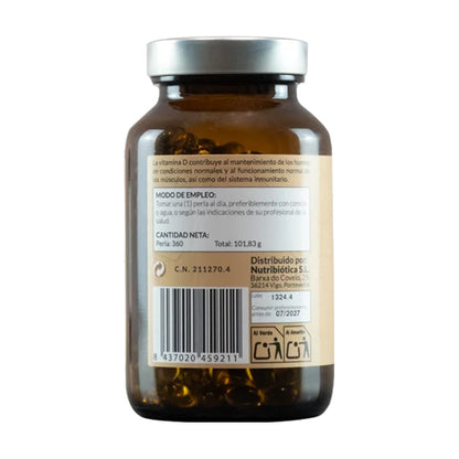 Vitamin D3, Kiroot, 360 kapslar