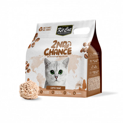 Kit Cat Arena Eco 2nd Chance – Kaffeebohnen (natürlich) 2,5 kg Kaffeebohnen, Erbsen und Maniok