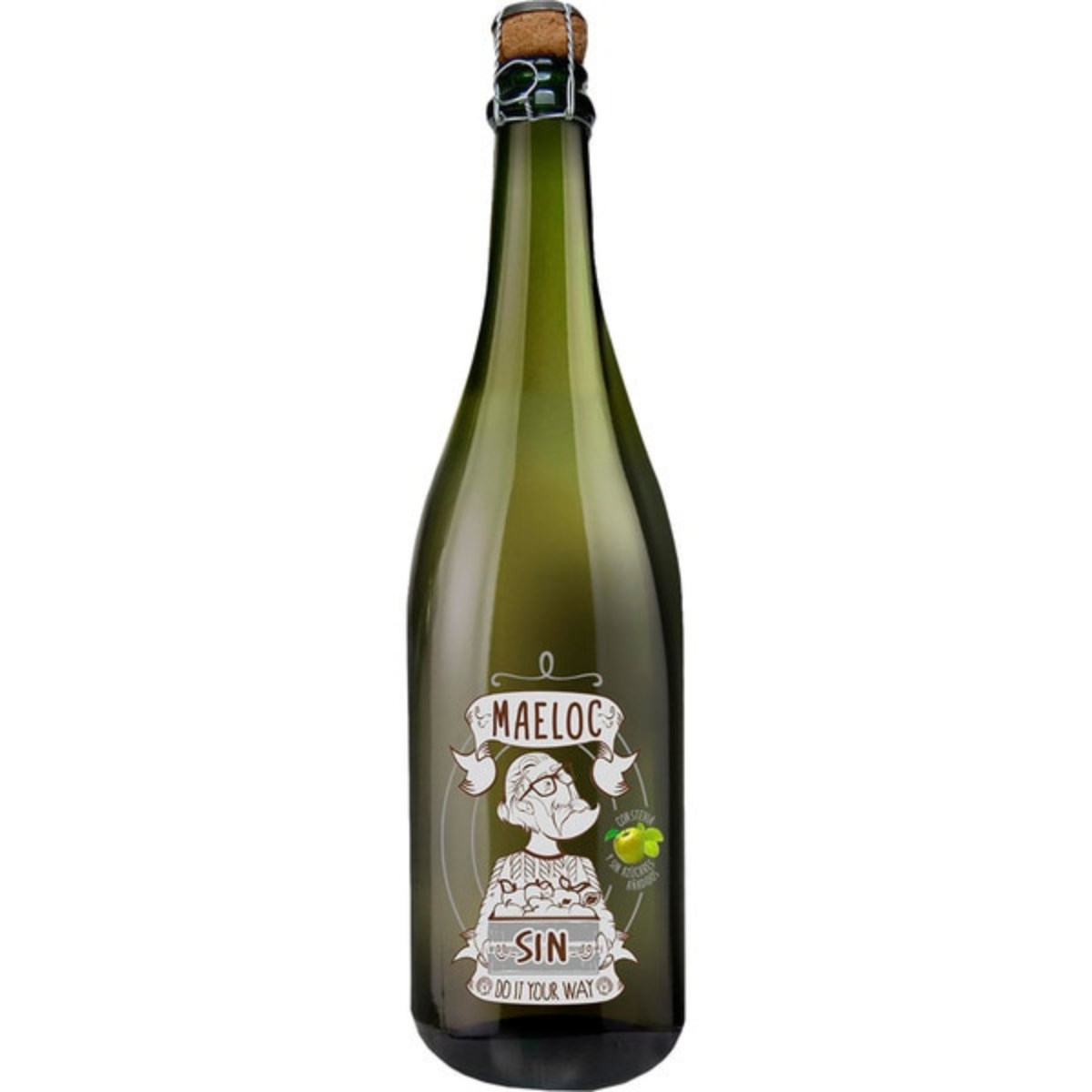 Sidro naturale biologico senza alcool Maeloc 750 ml