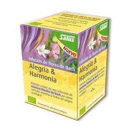 Infusion BIO Fleurs de Bach joie et harmonie Salus, 15 sachets