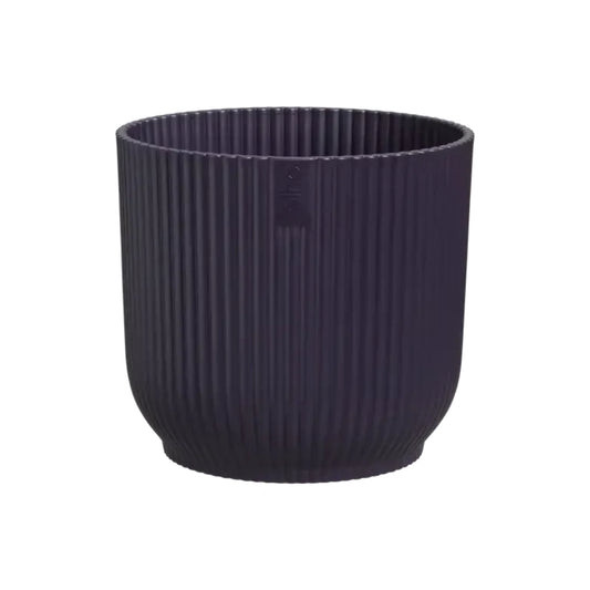Pot de fleurs recyclé Winery violet Elho 18 cm