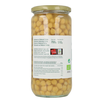 Pois chiches naturels bio Ékolo Extra 700 g