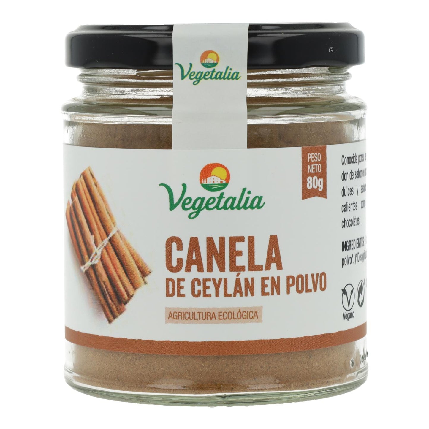 Cannella di Ceylon in polvere Bio Vegetalia 80 g