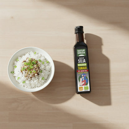 Bio-Tamari mit reduziertem Salzgehalt NaturGreen 250 ml